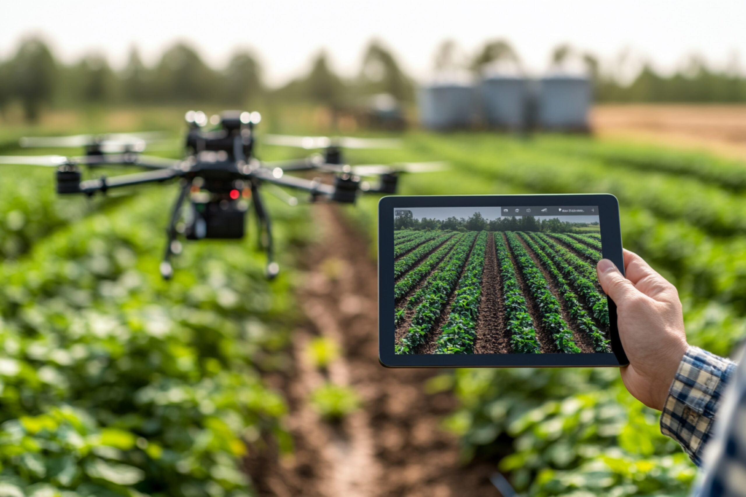 agricoltura di precisione con drone