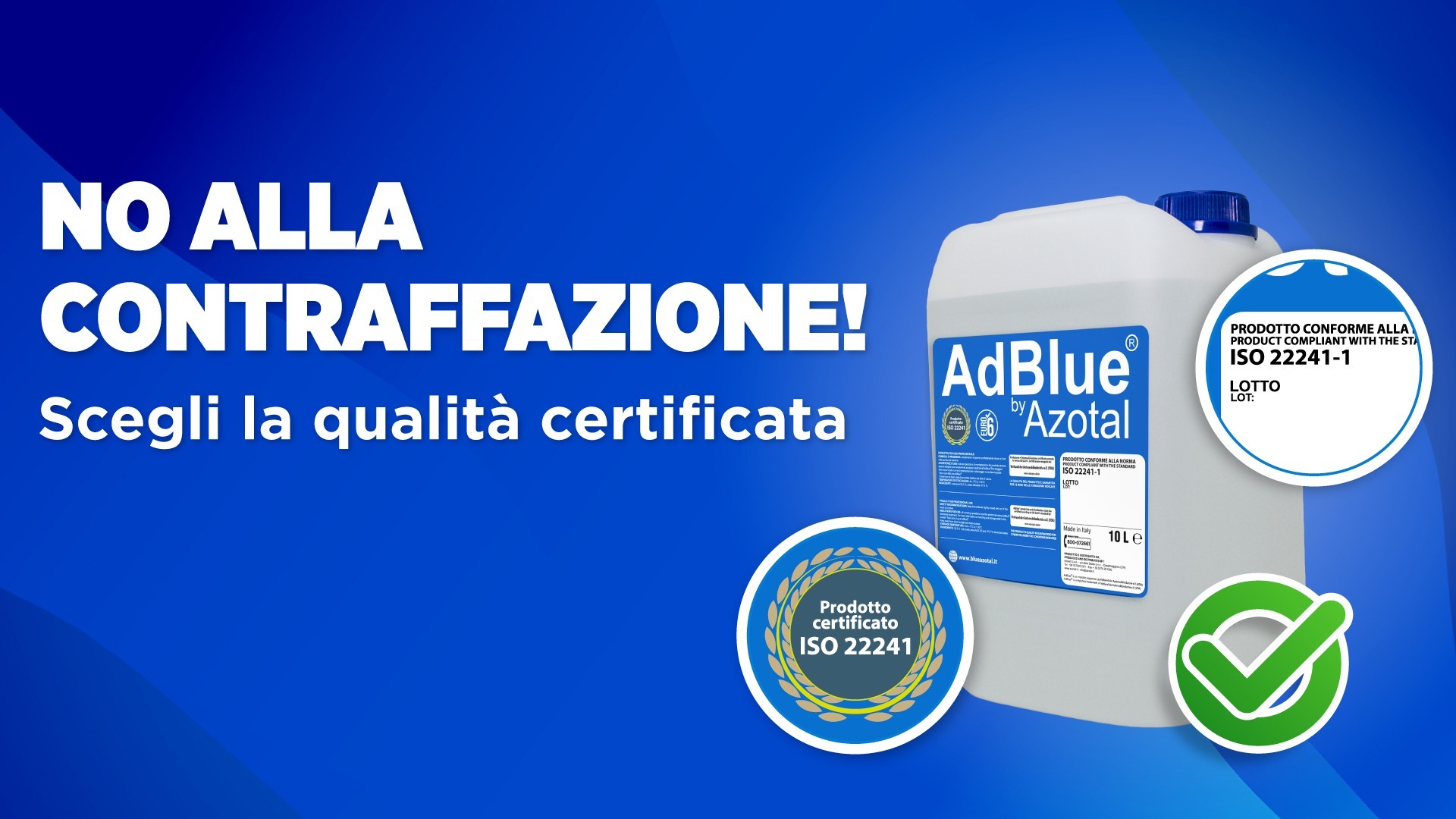 contraffazione adblue, qualità certificata